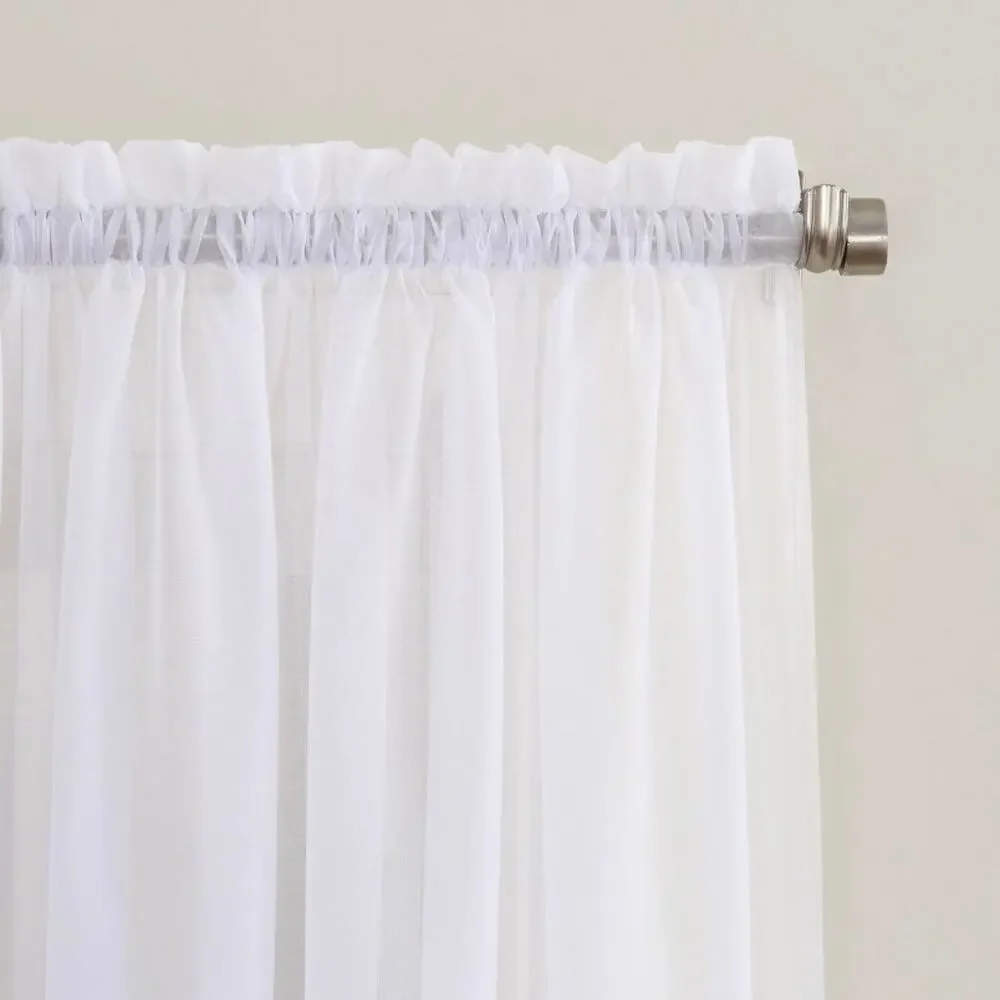 No 918 Lichtenberg White Curtain Panel NEW